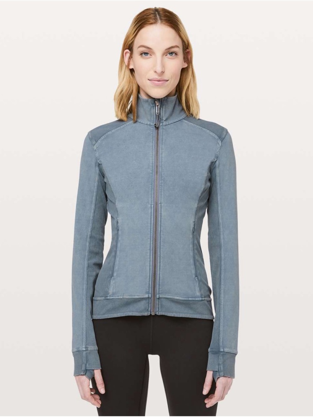 Lululemon Cut Class Jacket Washed Moon Blue Size 10